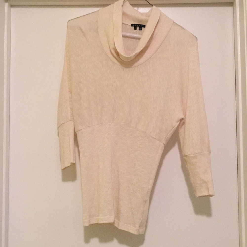 Sheer Theory top in cream
